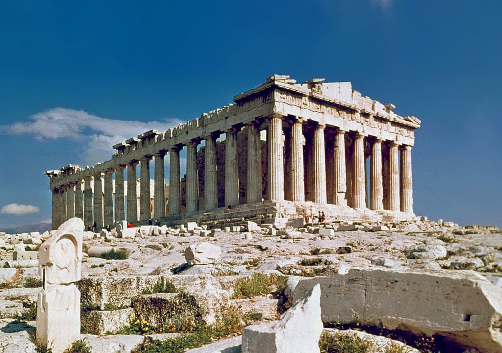 Parthenon, det måske vigtigste tempel i Grækenlands historie